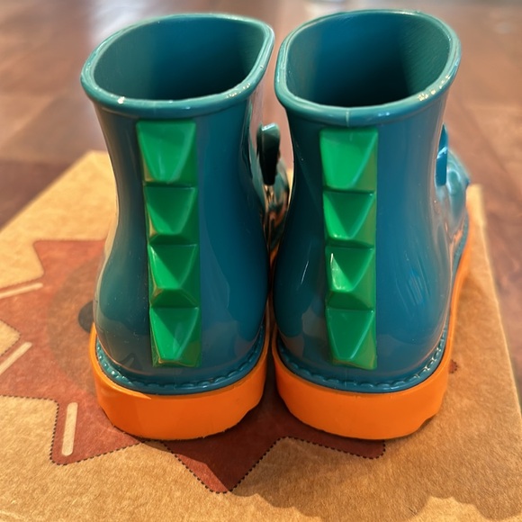 Mini Melissa Toddler Dragon Rain Boots - Picture 5 of 10